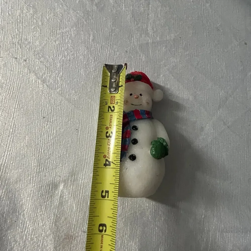 Snowmen candles